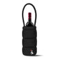 PUFT Puffer Wine Tote Bag – Insulated Wine Bottle Carrier for Bottles – Trendy Quilted Wine Bag - color: 1 Bottles Black