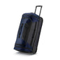 Samsonite Andante 2 Wheeled Duffel Bag – 28-Inch Durable Rolling Luggage with Inline Skate Wheels, Push-Button Handle & Spacious Compartments – Travel-Friendly and Lightweight - Navy/Black - color: Navy/Black, size: 28-Inch