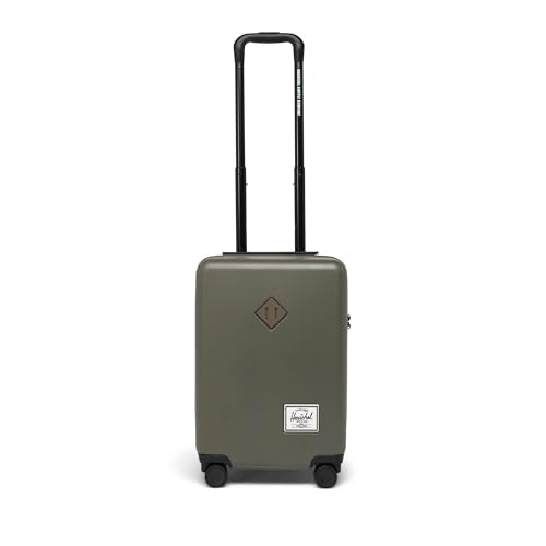 Herschel Supply Co. Heritage Hardshell Carry on Luggage, Ivy Green, Carry on - 35L - color: Ivy Green, size: Carry-on - 35L