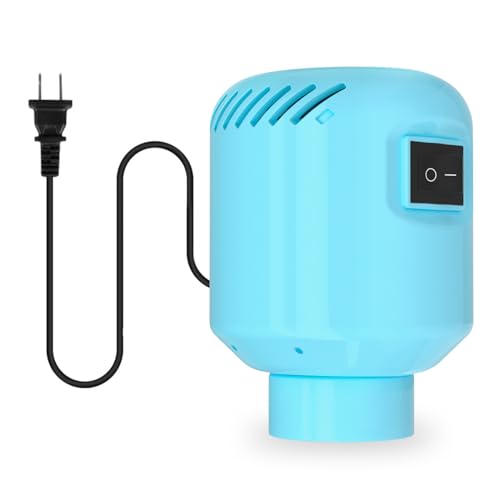 Electric Air Pump for Vacuum Storage Bag, Vacuum Seal Bags for Clothing Pump for Compression, Portable Vacpack Air Pump for Various Vacuum Bags for Travel Blue(Storage Bag Not Included) - color: Blue
