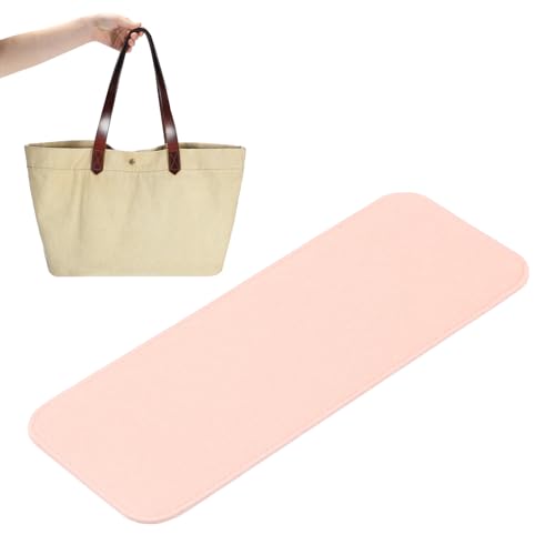 PATIKIL Felt Base Shaper, Bag Bottom Shaper Pad Purse Liner Board Insert Arc Corner - color: Pink, size: 15x7 Inch