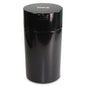Tightvac 3 to 12 Ounces Airtight Smell Proof Container - Patented Vacuum Seal, Storage for Coffee, Herbs, Tea, Spices, Dry Goods - Odor Resistant Vacuum Jar, Black - color: Black
