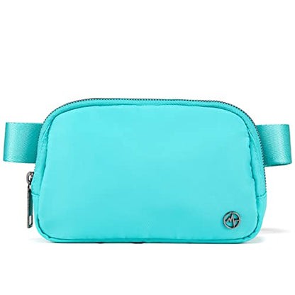 Pander Cross Body Fanny Pack for Women, Fashion Waist Packs, Crossbody Bags, Belt Bag with Adjustable Strap (Waterspout). - color: Cyan Blue