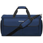 Convertible Garment Bags for Travel, Large Suit Bag Garment Duffle Bag with Shoulder Strap & Shoes Compartment, Carry On Garment Bag for Men Women-2 in 1 Hanging Suit Bags for Travel, Blue - color: Blue