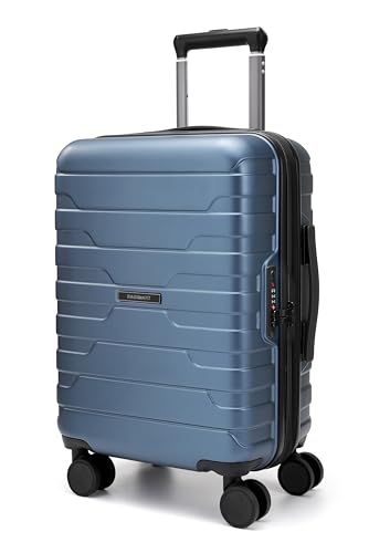 BAGSMART Carry on Luggage 22x14x9 Airline Approved with Spinner Wheels, Lightweight 20 Inch Suitcase with TSA Lock, Expandable Hard Shell for Men Women, Royal Blue - color: Royalblue