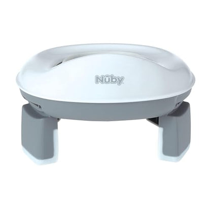 Nuby On-the-Go Portable Potty Seat - Collapsible Travel Toilet Seat for Boys and Girls 18+ Months - Includes Storage Bag and Disposable Liners - Toddler Potty Training Toilet - style: On-The-Go Potty