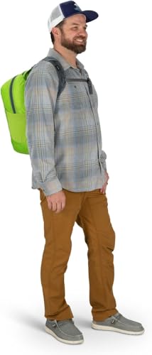 Osprey Ultralight Collapsible Stuff Pack - Lightweight, Packable Travel Backpack — Extra Bag For Travel and Every Day — 18 L Capacity Daypack to Expand Luggage, Waterfront Blue - color: Waterfront Blue