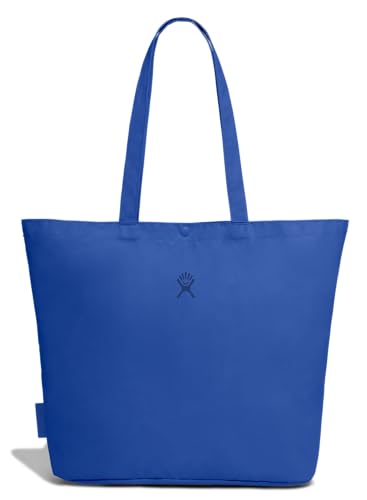 Hydro Flask Tote Bag - Everyday Reusable Travel Bag - Packable for Shopping & Grocery in 20L Capri Blue - color: Capri Blue