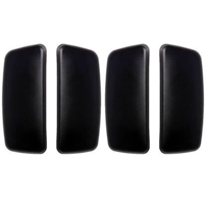 Chair Armrest Replacement, Arm Pad Caps Replacement for Haworth Zody Office Chair 2 Pair (Black) - color: Black(2 Pair)