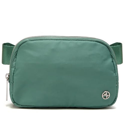 Pander Everywhere Belt Bag for Women, Fashion Waist Packs, Crossbody Bags with Adjustable Strap (Eucalyptus Green). - color: Eucalyptus Green