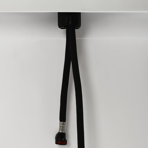 Utility Sink Laundry Tub Garage Sink w/Pull-out Faucet Freestanding Utility Sink Slop Sink for Washing Room Restaurants Utility Rooms Gardens, 19.69"W x 18.9"D x 33.07"H - color: White+Black, 19.7 x 18.9 x 33.1in