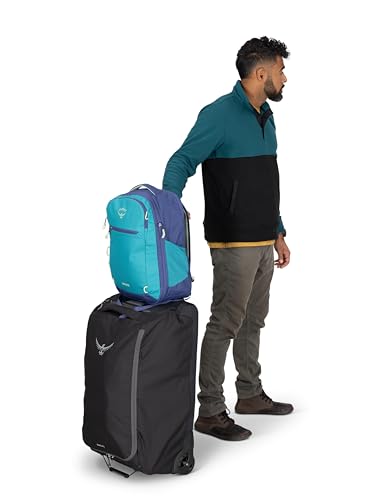 Osprey Daylite Expandable 26+6 Travel Pack, Blue Spikemoss/Alkaline - color: Blue Spikemoss/Alkaline
