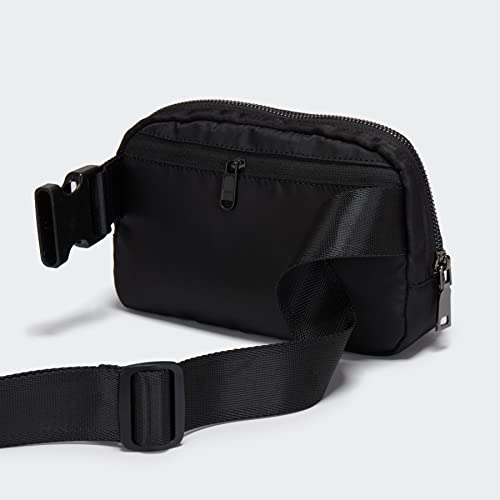 Pander Cross Body Fanny Pack for Women, Fashion Waist Packs, Crossbody Bags, Belt Bag with Adjustable Strap (Black) - color: Black