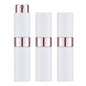 LISAPACK 8ML Atomizer Perfume Spray Bottle for Travel (3 PCS) Empty Cologne Dispenser, Portable Sprayer (White) - color: 3 white