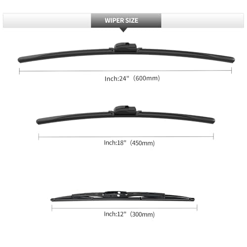 Replacement for Chevrolet Equinox 2022 2023 2024 Rear Windshield Wiper Blade and Arm Assembly-All-weather Back Window Wiper Arm Blade Complete Set - size: For Chevrolet Equinox 2022-2024