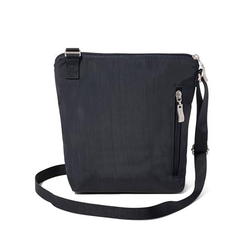Baggallini Pocket Crossbody Bags for Women 8x8 Small Lightweight Durable Water-resistant Travel Purse W/Rfid - color: French Navy
