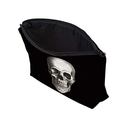 Deanfun Cosmetic Bag for Women, Skull 3D Printed Black Cool Makeup Bags Waterproof Travel Storage Toiletry Bag Accessories Gifts(hzb-42) - color: HZB-42