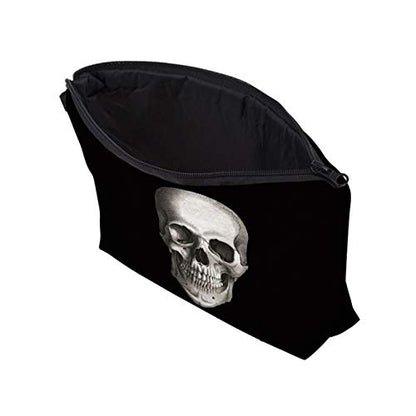 Deanfun Cosmetic Bag for Women, Skull 3D Printed Black Cool Makeup Bags Waterproof Travel Storage Toiletry Bag Accessories Gifts(hzb-42) - color: HZB-42