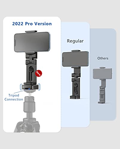 MiiKARE Travel Essentials Airplane Phone Holder, Universal Handsfree Phone Mount for Flying with 360 Degree Rotation, Travel Must Haves Phone Stand for Desk, Tray Table, Pro - color: Pro