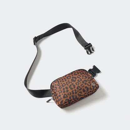 Pander Everywhere Belt Bag for Women, Fashion Waist Packs, Crossbody Bags with Adjustable Strap (Midnight Leopard) - color: Midnight Leopard