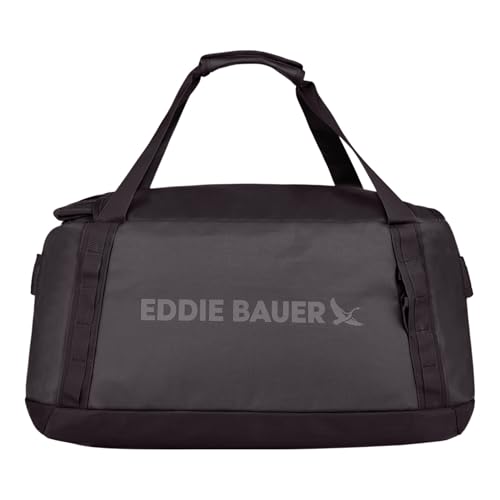 Eddie Bauer Maximus Duffel Bag 40L and 70L | Hiking | Outdoor | Travel | Lightweight | Weather-Resistant | Durable | Rugged - color: Black, size: 40L