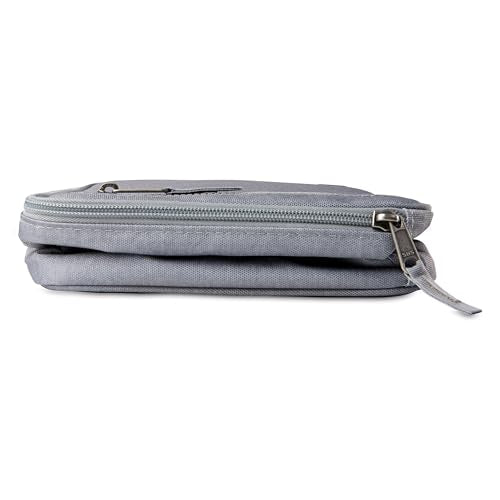 PackIt(R) Freezable Classic Lunch Box, Gray Fog, Built with EcoFreeze(R) Technology, Collapsible, Reusable, Zip Closure With Front Pocket and Buckle Handle, For Work Lunches and Fresh Lunch On the Go - color: Gray Fog