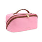 Travel Makeup Bag – Large Cosmetic Organizer with Waterproof Nylon, Smooth Double Zipper & Tear-Resistant Lining, Toiletry Pouch for Women (Pink) - color: 05-Pink