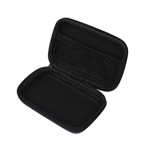 Eva Earphones Case Cable Storage Compact Travel Organizer Pouch Cable Organizer Case - color: Purple