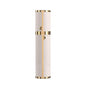 8ML Travel Perfume Refillable Atomizer, Mini Genuine Leather Cologne Sprayer, Protable Pocket Size Empty Fragrance Spray Bottle (White) - color: White