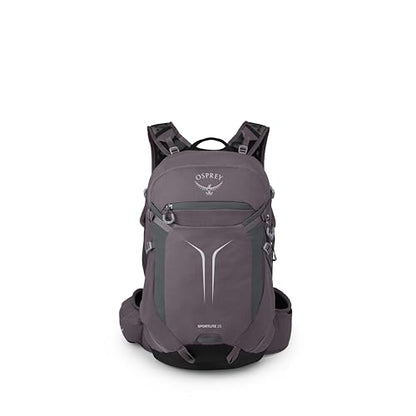 Osprey Sportlite 25L Lightweight Hiking Backpack for Men and Women - Everyday Hiking Bag - Travel Daypack, Extended Fit - color: Graphite Purple, style: 25l - Extended Fit