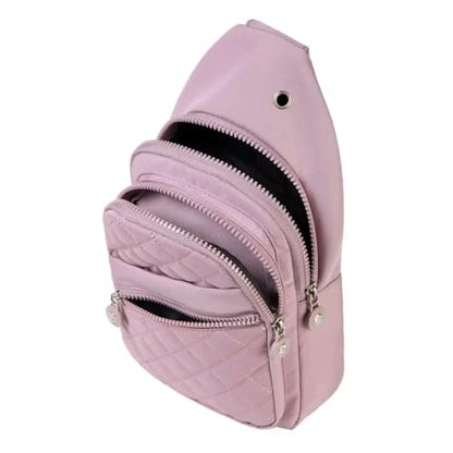 AOSTIHOT Crossbody Small Sling Backpack Sling Bag for Women, Chest Bag Daypack Crossbody for Travel Sport Running Hiking Purple - color: Purple