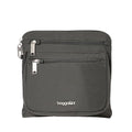 Baggallini Securtex Anti-Theft Crossbody - color: Charcoal