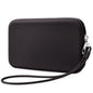 Silicone Small Makeup Pouch for Travel, Toiletry Bag Cute Portable Cosmetic Organizer - Waterproof, Mini Zipper Clutch - Black - color: Small Black