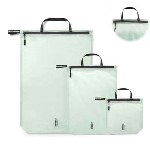 Travel Laundry Bag Ultralight Waterproof Washable Wet Dry Bag for Gym, Swimming, Yoga, and Workout Perfect for Dirty Clothes, Bathing Suits, Travel Accessories (3 Pack)(Green) - color: Green