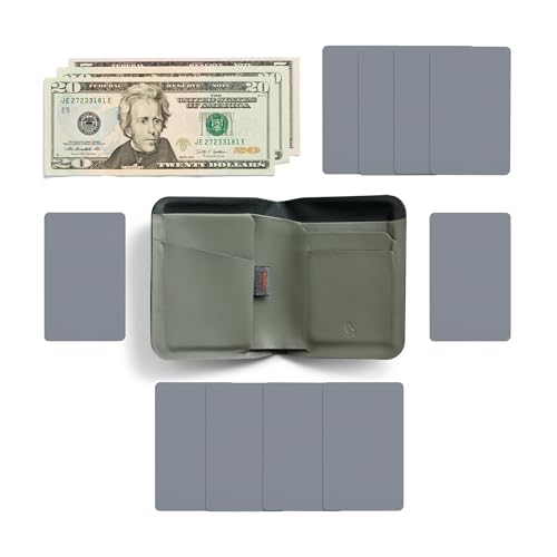 Bellroy Apex Note Sleeve – (Molded leather billfold wallet, RFID protected) - Everglade - color: Everglade