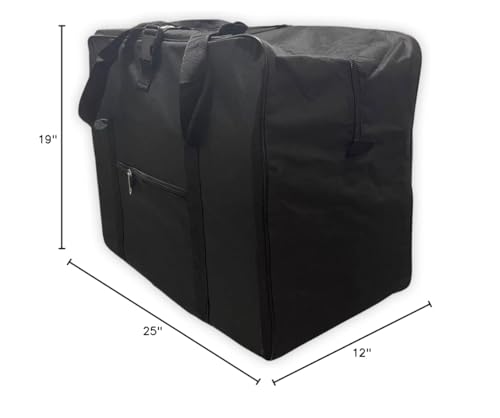 travel bag, Square Cargo Travel Duffle Bag Bolsa Maleta de Lona Cap Luggage Tote, 25x19x13, TSA Aprove, load up to 50 lb - size: 24 inch