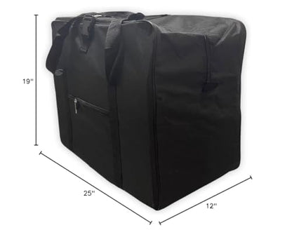 travel bag, Square Cargo Travel Duffle Bag Bolsa Maleta de Lona Cap Luggage Tote, 25x19x13, TSA Aprove, load up to 50 lb - size: 24 inch