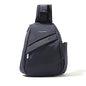 Baggallini Medium Sling Backpack - 9"x11" Lightweight Sling Bag with Convertible Adjustable Shoulder Strap - color: French Navy