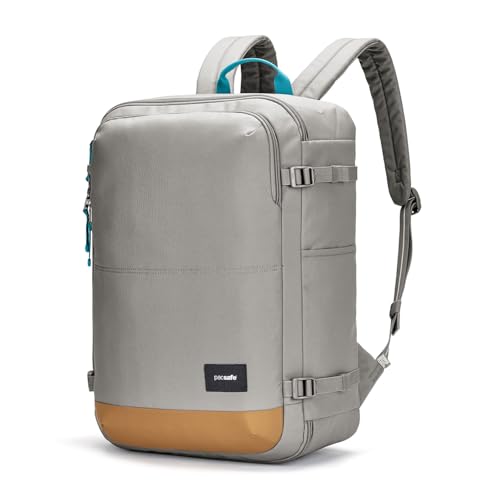Pacsafe GO Anti Theft 34L Carry-on Backpack - color: Stone