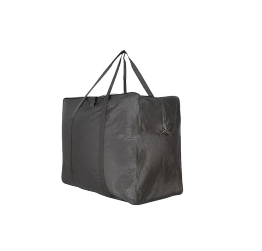 Extra Large Foldable Duffel Bag for Travel – Heavy-Duty Cargo Bag with Zippers & Reinforced Handles, TSA Approved, Water-Resistant, Security strap 36x27x16inch, load up to 120 lb - size: 36 inch