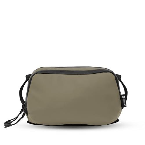 WANDRD Tech Bag, Large - Travel Bag and Tech Organizer for Everyday Carry - Weather-Resistant and Durable for Hiking, Camping, Sport, and More (Yuma Tan) - color: Yuma Tan, style: Large