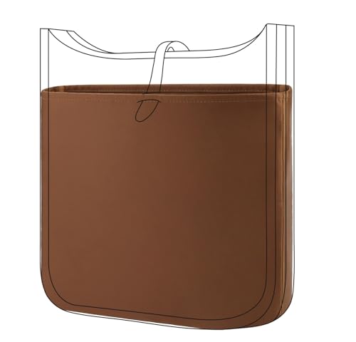 DGAZ Silky Purse Organizer Insert Fits Evelyne TPM/PM/GM/TGM Bags, Luxury Handbag & Tote Organizer, Simplicity bag organizer（Gold,TPM） - color: Gold, size: TPM