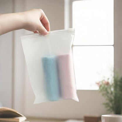 Small Frosted Packaging Bag, 50PCS 5.5 * 7.9"Clear Plastic Poly Bags, 3 Mil Reclosable Clear Poly Bags for Packaging Socks, Phone Case, Board Games, Cards - size: 50 Pcs 5.5*7.9"