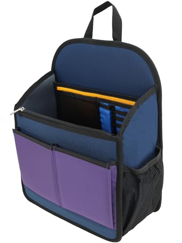 Large Premium Wider Rugged Backpack Organizer Insert for Men Women Work Travel -19 Pockets, Padded Nylon-Mix - color: MIX, size: Large