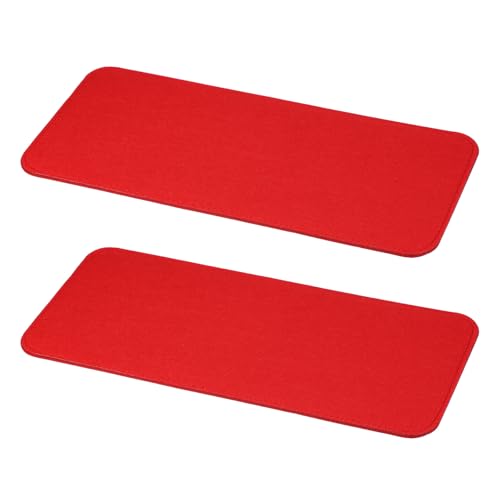 PATIKIL Felt Base Shaper, Bag Bottom Shaper Pad Purse Liner Board Insert Oval for Handbags Tote Crossbody Bag Backpack - color: Red, size: 15x7 Inch