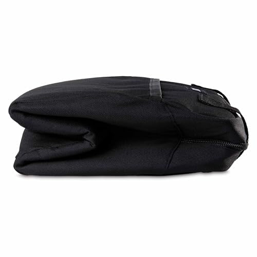 PackIt(R) Freezable Hampton Lunch Bag, Black, Built with EcoFreeze(R) Technology, Collapsible, Reusable, Zip Closure with Front Pocket and Shoulder Straps, Designed for Fresh Office Lunches - color: Black
