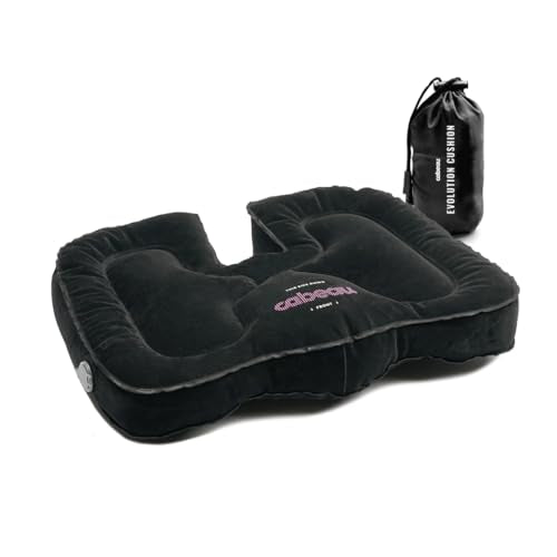 Cabeau Evolution Cushion Portable & Lightweight Inflatable Seat Cushion - Ideal for Office Chairs, School Bleachers, Stadium Seats, and Wheelchairs - Comfort on The Go - size: One Size