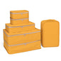 JJ POWER Travel Packing Cubes, Luggage Organizers with Shoe Bag - color: Orange
