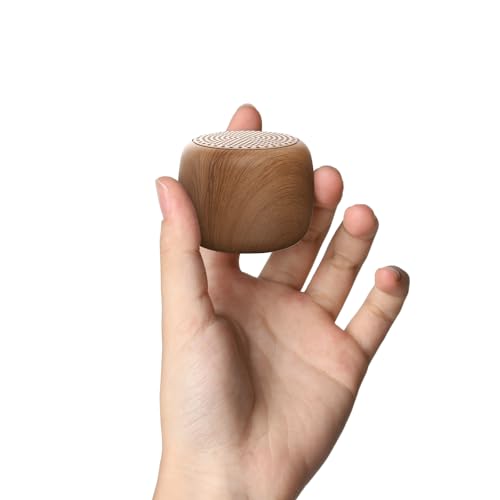 Babelio White Noise Sound Machine for Adults Kids Baby, Mini, 15 Non-looping Sounds, Timer, Memory Function, Easy to Pocket and Travel Wood Grain - color: Woodgrain, size: Pocket Mini