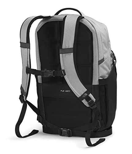 THE NORTH FACE Surge Commuter Laptop Backpack | Daypack With Water Repellent Finish, 16" Laptop Sleeve, Reflective Details - color: Meld Grey Dark Heather/Tnf Black, size: One Size